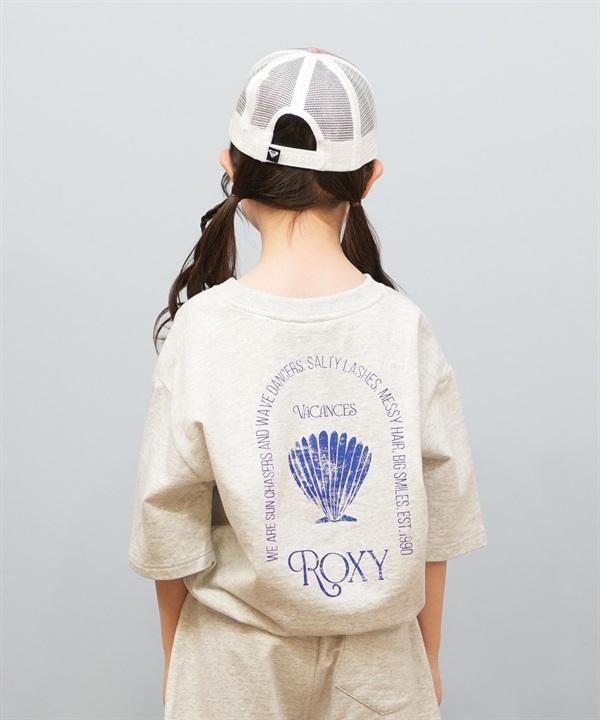 ROXY ロキシー 半袖 Tシャツ キッズ ジュニア バックプリント MINI VACANCES TEE TST251119