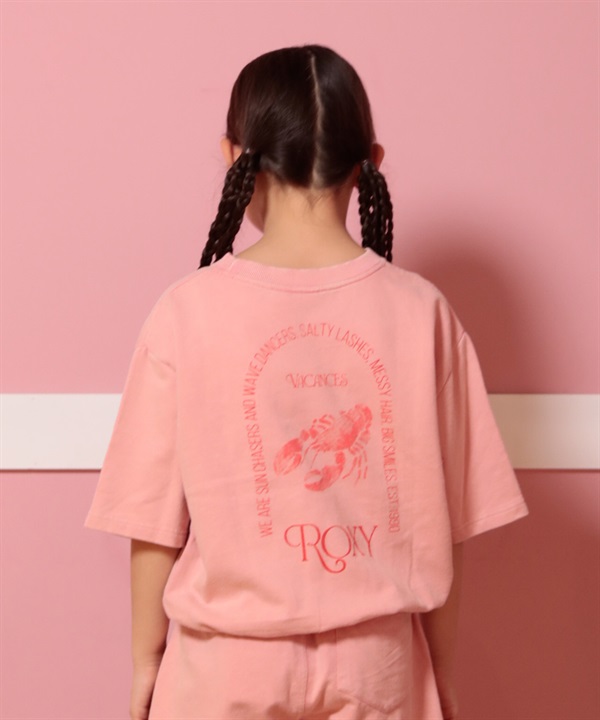 ROXY ロキシー 半袖 Tシャツ キッズ ジュニア バックプリント MINI VACANCES TEE TST251119