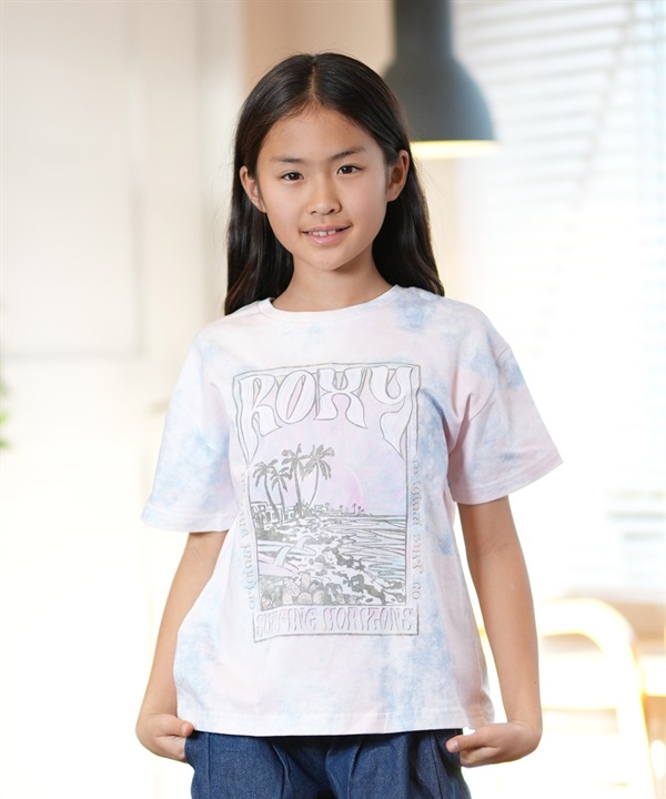 ROXY ロキシー 半袖 Tシャツ キッズ ジュニア MINI SURFING HORIZONS TST251120