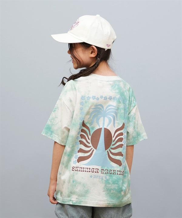 ROXY ロキシー 半袖 Tシャツ キッズ ジュニア 子供 バックプリント MINI SUMMER DREAMS TST252067