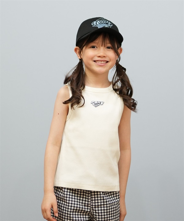 ROXY ロキシー タンクトップ キッズ ジュニア 子供 リブ アメスリ MINI AWESOME TDK252636M