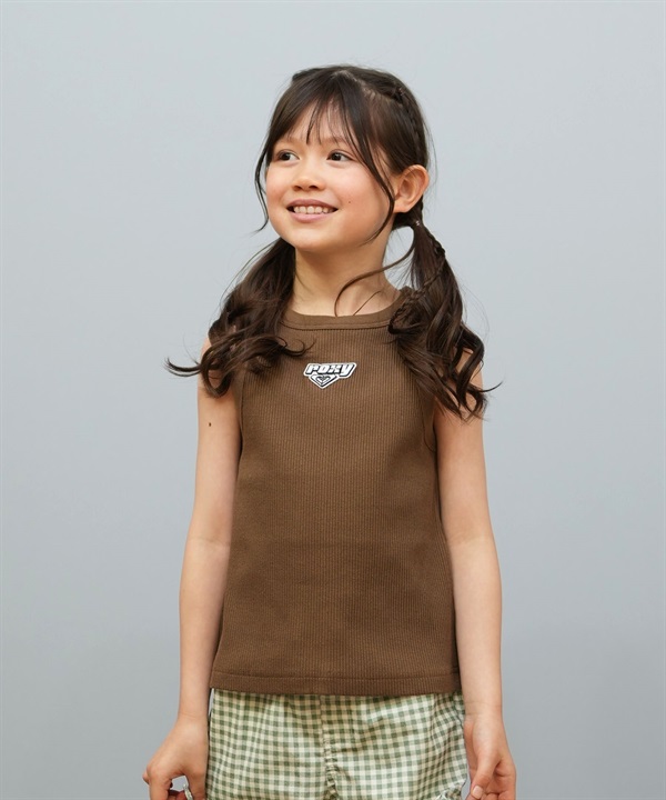 ROXY ロキシー タンクトップ キッズ ジュニア 子供 リブ アメスリ MINI AWESOME TDK252636M
