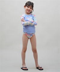ROXY ロキシー  水着 セット キッズ 子供 TROPICAL STORY LS LYCRA S ERLWR03330