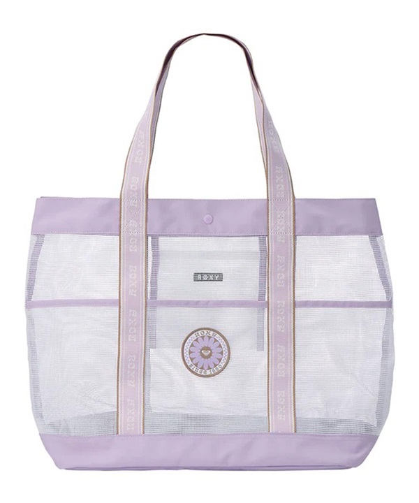 ROXY ロキシー トートバッグ 撥水 ロゴ メッシュ WILD FLOWER MESH TOTE BAG RBG252301