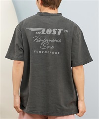 LOST ロスト 半袖 Tシャツ メンズ バックプリント ブランドロゴ L25S-2103 ムラサキスポーツ限定(CHA-M)