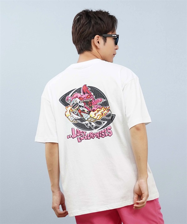 LOST ロスト 半袖 Tシャツ メンズ バックプリント L25S-2114 ムラサキスポーツ限定