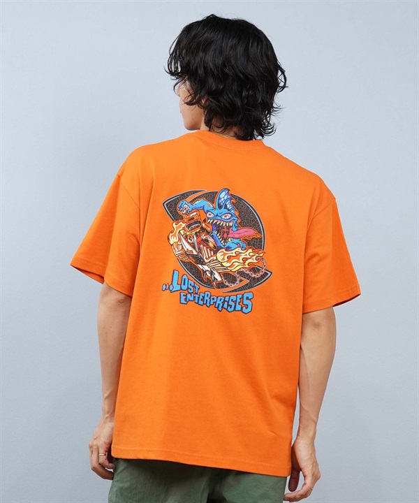 LOST ロスト 半袖 Tシャツ メンズ バックプリント L25S-2114 ムラサキスポーツ限定