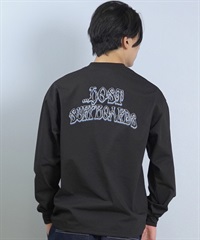 lost ロスト 長袖 Tシャツ ロンT メンズ AIRDRYシリーズ UVカット 遮熱性 吸汗速乾 PISCES LOGO LS TEE L25F-2207 ムラサキスポーツ限定(BLK-M)