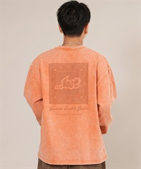 LOST ロスト 長袖 Tシャツ ロンT メンズ バックプリント ペイズリー柄