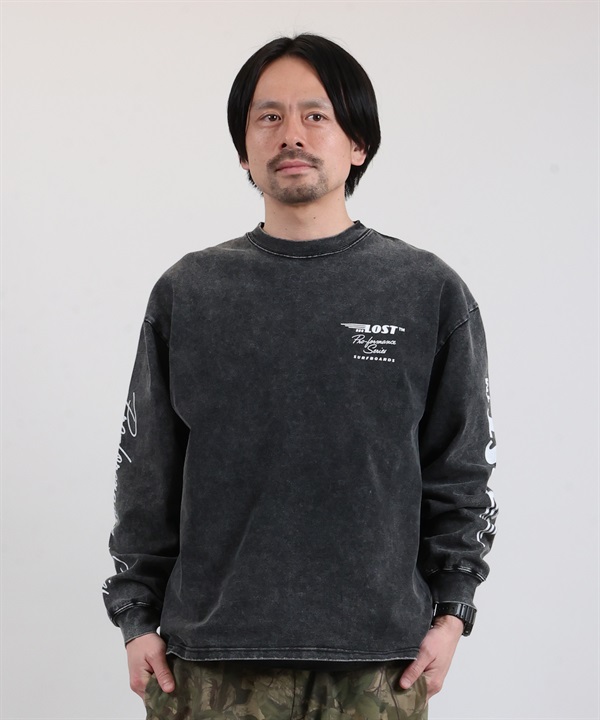 LOST ロスト 長袖 Tシャツ ロンT メンズ シンプル PRO-FORMANCE LS TEE LM6S-2203 ムラサキスポーツ限定