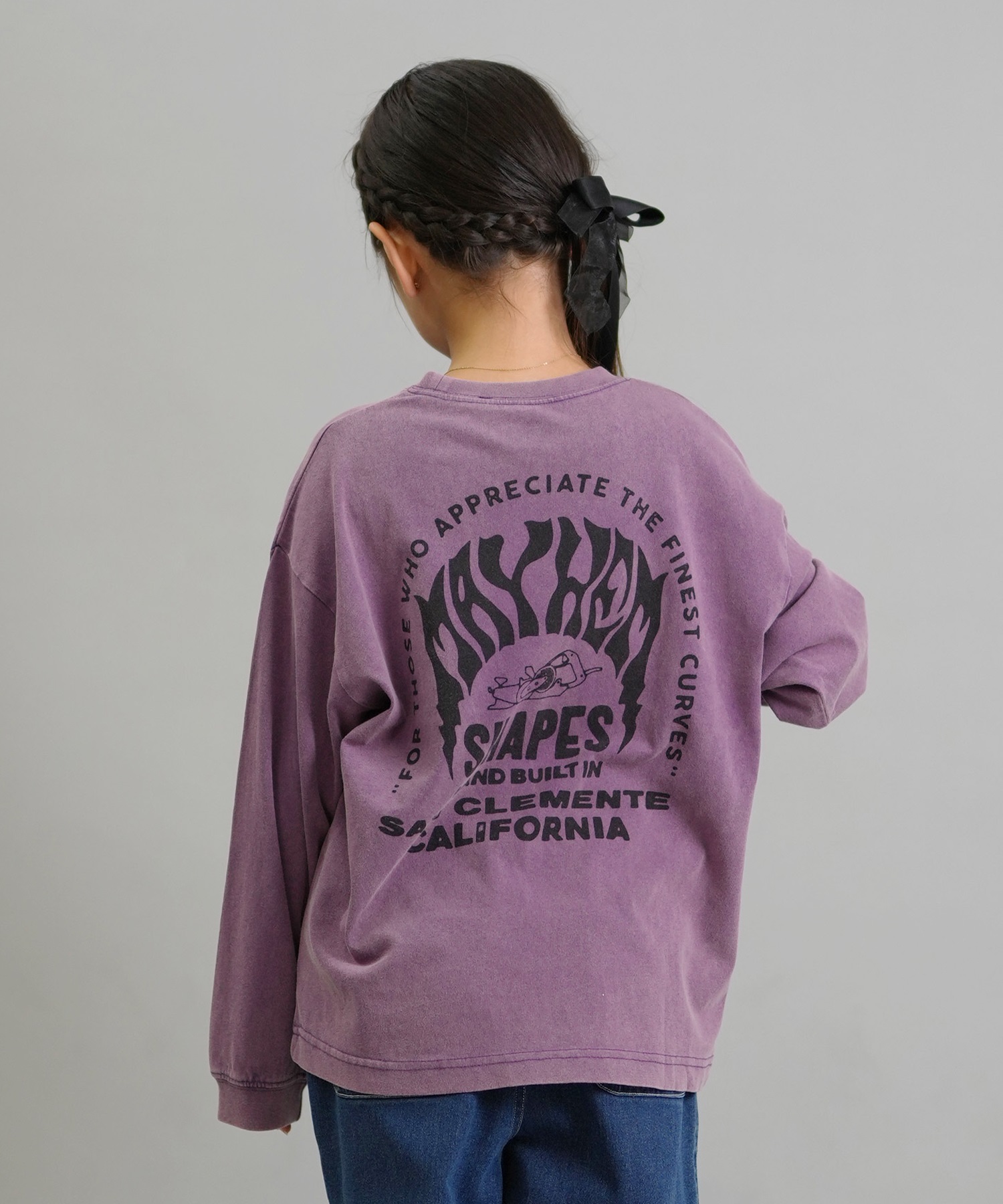 lost ロスト 長袖 Tシャツ ロンT キッズ ジュニア 子供 76250227