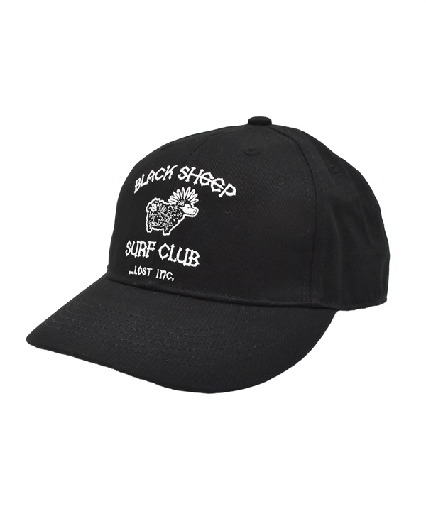 LOST ロスト キャップ 帽子 ロゴ BLACK SHEEP COTTON TWILL CAP LOST25F611101
