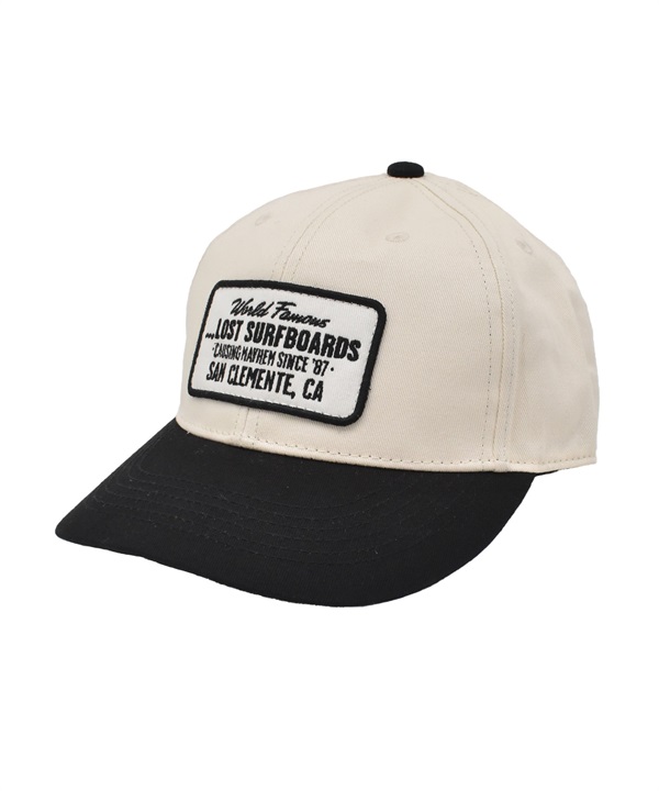 LOST ロスト キャップ 帽子 ロゴ LOST SURFBOARDS TWILL CAP LOST25F611103