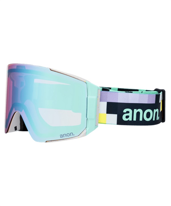 【早期購入/店頭受取対象外】ANON アノン スノーボード ゴーグル ユニセックス Sync Goggles MFI Face Mask ムラサキスポーツ 25-26モデル MM D11