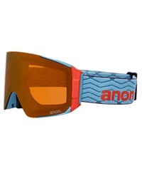 【早期購入/店頭受取対象外】ANON アノン スノーボード ゴーグル ユニセックス Sync Goggles MFI Face Mask ムラサキスポーツ 25-26モデル MM D11(RETROBLUE-NA)