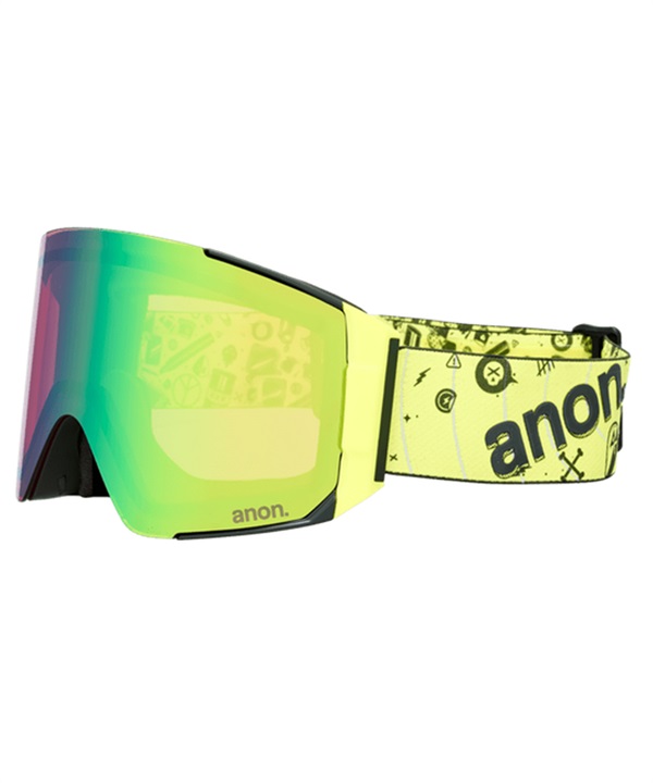 【早期購入/店頭受取対象外】ANON アノン スノーボード ゴーグル ユニセックス Sync Goggles MFI Face Mask ムラサキスポーツ 25-26モデル MM D11