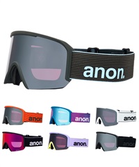 【早期購入/店頭受取対象外】ANON アノン スノーボード ゴーグル ユニセックス Nesa Goggles MFI Face Mask ムラサキスポーツ 25-26モデル MM D11(SNOWFLURRY-NA)