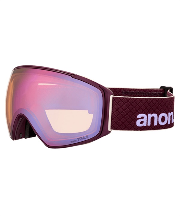 【早期購入/店頭受取対象外】ANON アノン スノーボード ゴーグル ユニセックス M4S Goggles MFI Face Mask Toric ムラサキスポーツ 25-26モデル MM D11(DEEPCHERRY-NA)