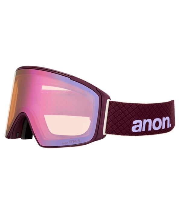 【2526】ANON アノン スノーボード ゴーグル ユニセックス M4S Goggles MFI Face Mask Cylindrical 25-26モデル MM D11