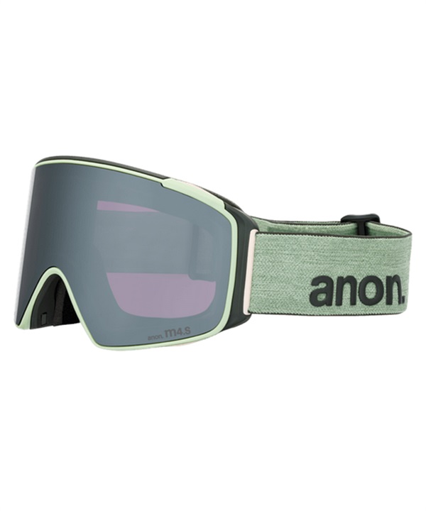 【2526】ANON アノン スノーボード ゴーグル ユニセックス M4S Goggles MFI Face Mask Cylindrical 25-26モデル MM D11