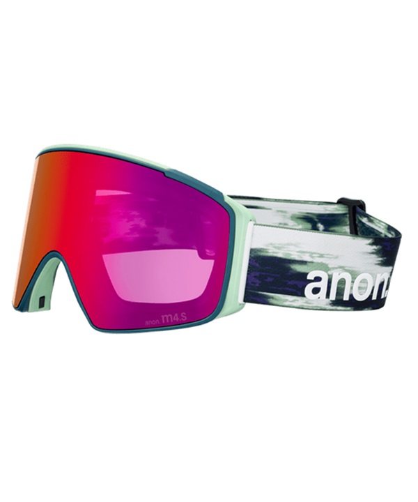 【2526】ANON アノン スノーボード ゴーグル ユニセックス M4S Goggles MFI Face Mask Cylindrical 25-26モデル MM D11
