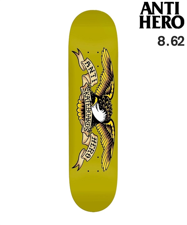ANTIHERO アンチヒーロ スケートボード デッキ 8.25～8.6inch DBX EAGLE ムラサキスポーツ BASALT 玄武岩