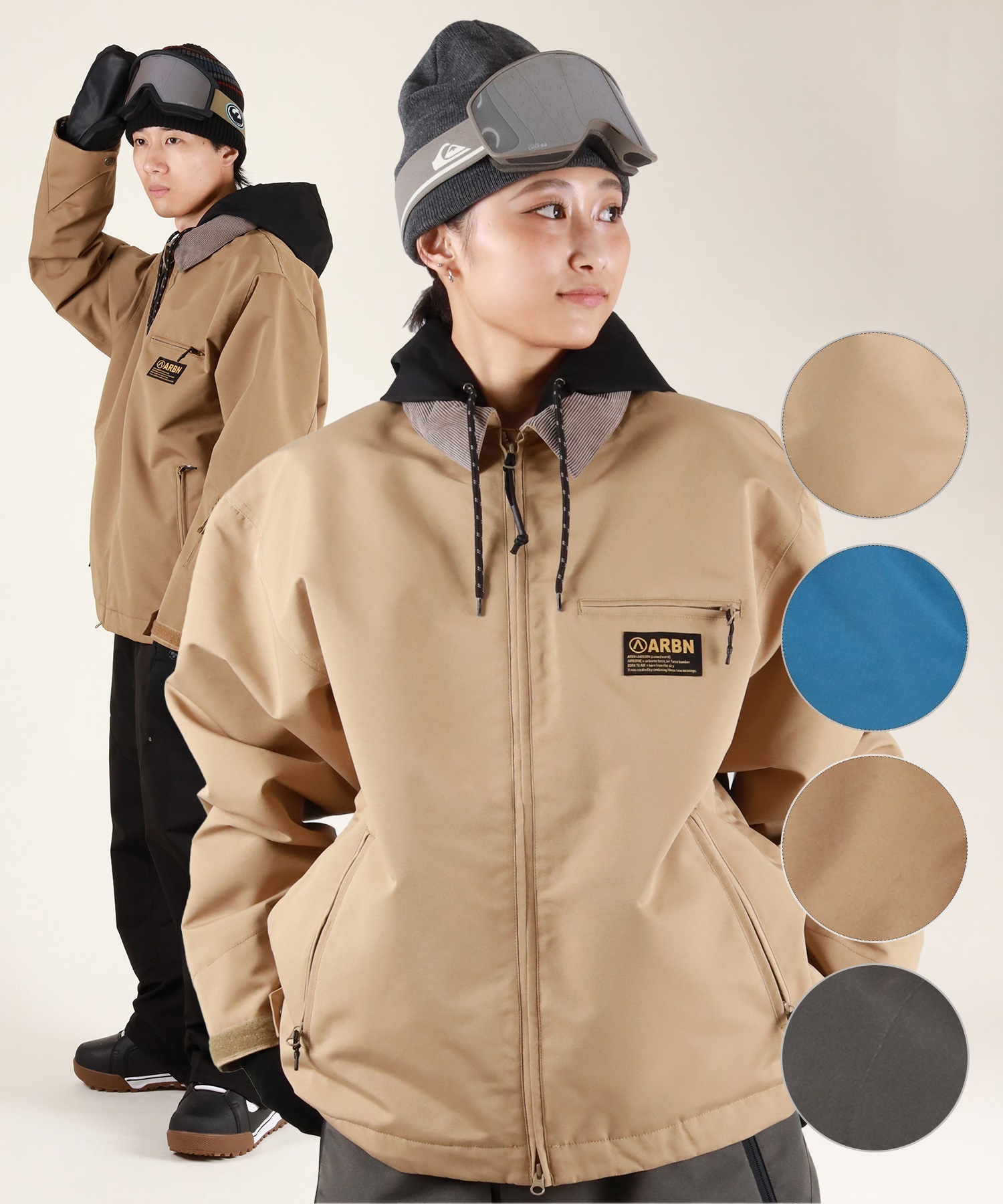 ARBN エアボーン ABJ15102 スノーボード ウェア ジャケット ユニ
