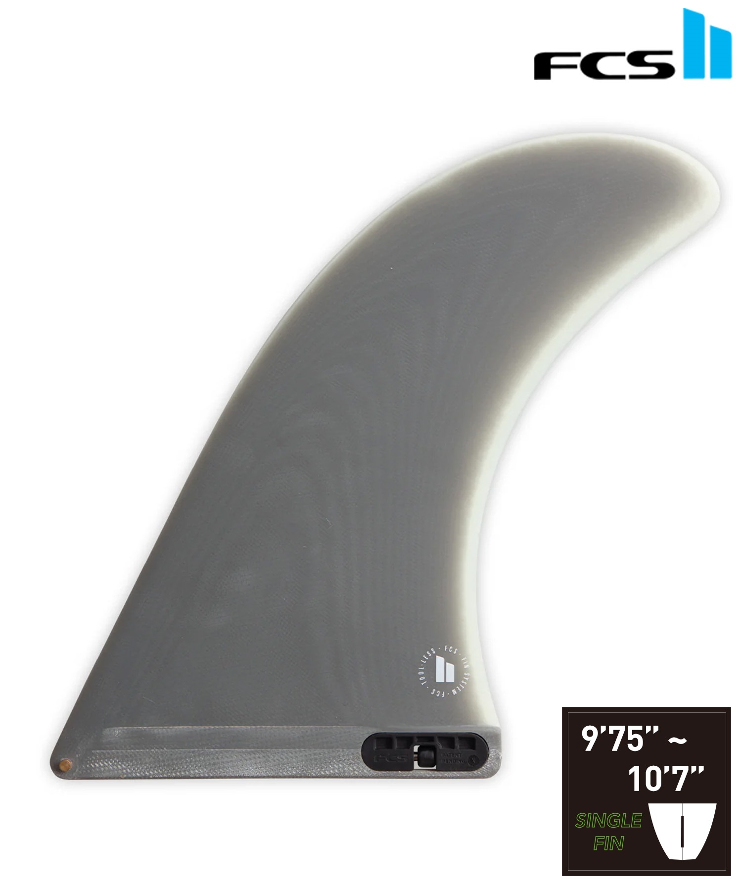 FCSロングボードフィン FCS2 PIVOT2 PG 9.75inch | FCS2 PIVOT PG LONGBOARD FIN 10.25 ⁄ エフシーエス2