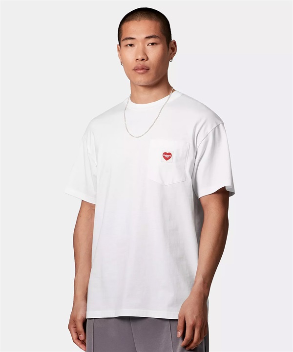 Carhartt WIP カーハートダブリューアイピー 半袖 Tシャツ メンズ ポケT ポケットハートTシャツ S/S POCKET HEART T-SHIRT I032128
