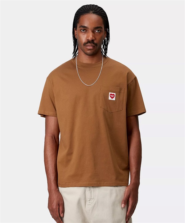 Carhartt WIP カーハートダブリューアイピー 半袖 Tシャツ メンズ ポケT ポケットハートTシャツ S/S POCKET HEART T-SHIRT I032128