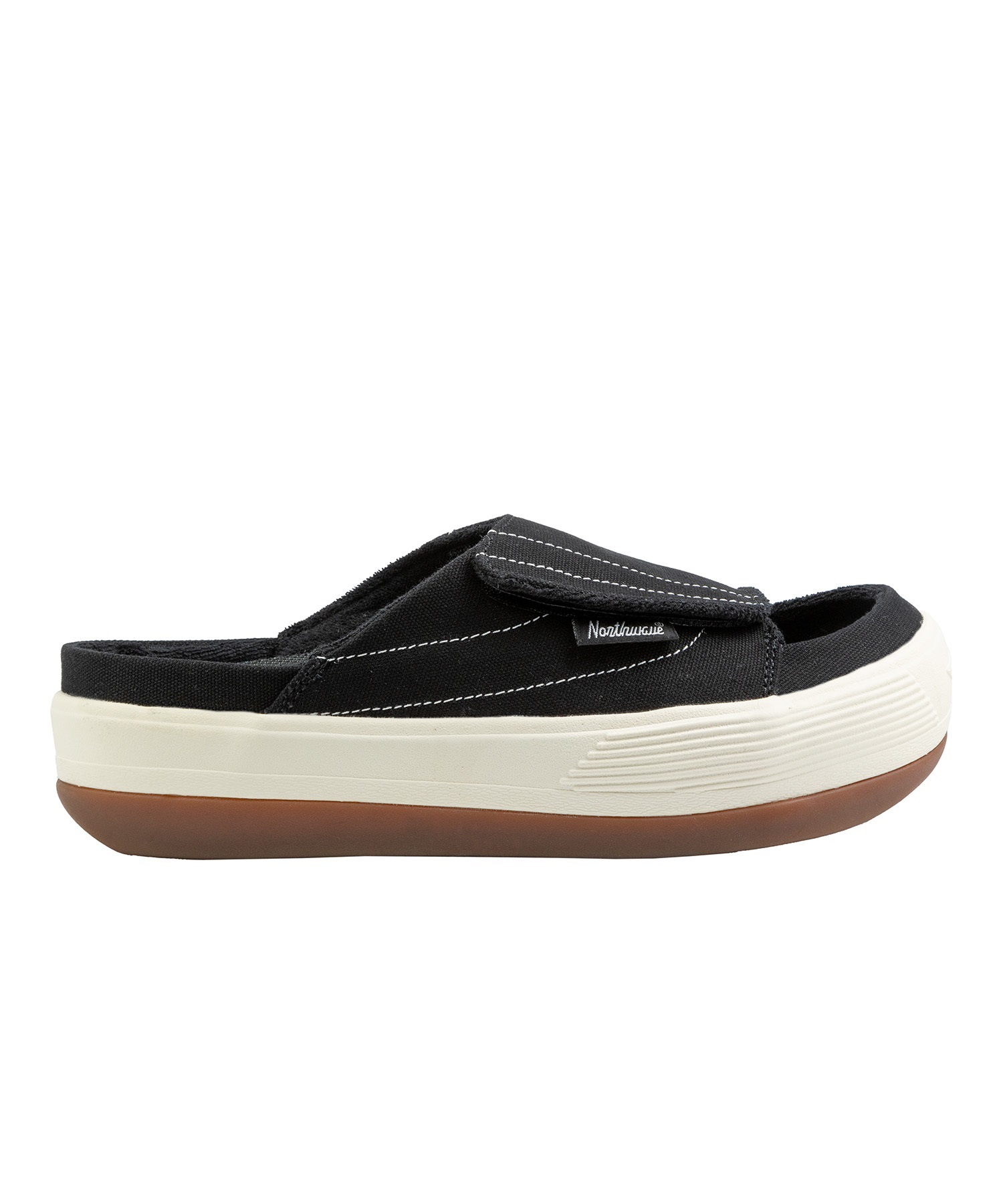 NORTHWAVE ノースウェーブ サンダル メンズ レディース 厚底 ESPRESSO SLIPPERS エスプレッソ スリッパ NW-005(BK/WT-35-EURO)
