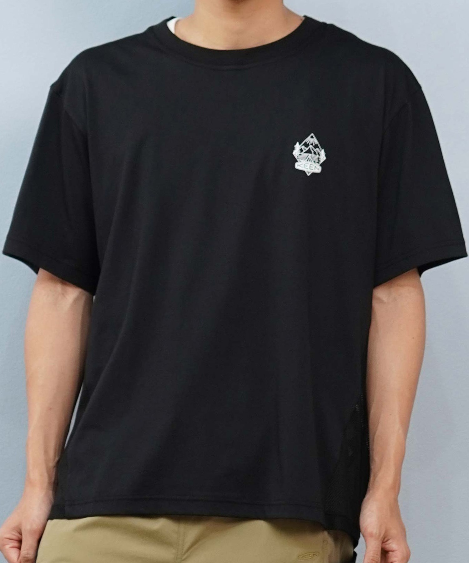 KEEN キーン 半袖 Tシャツ メンズ 高機能 抗菌 消臭 接触冷感 ナイス