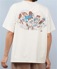KEEN キーン 半袖 Tシャツ メンズ バックプリント 高機能 吸水速乾 帯電防止 温度調節 抗菌 ハーベスト パーク ティー 1030934(WTCA-S)