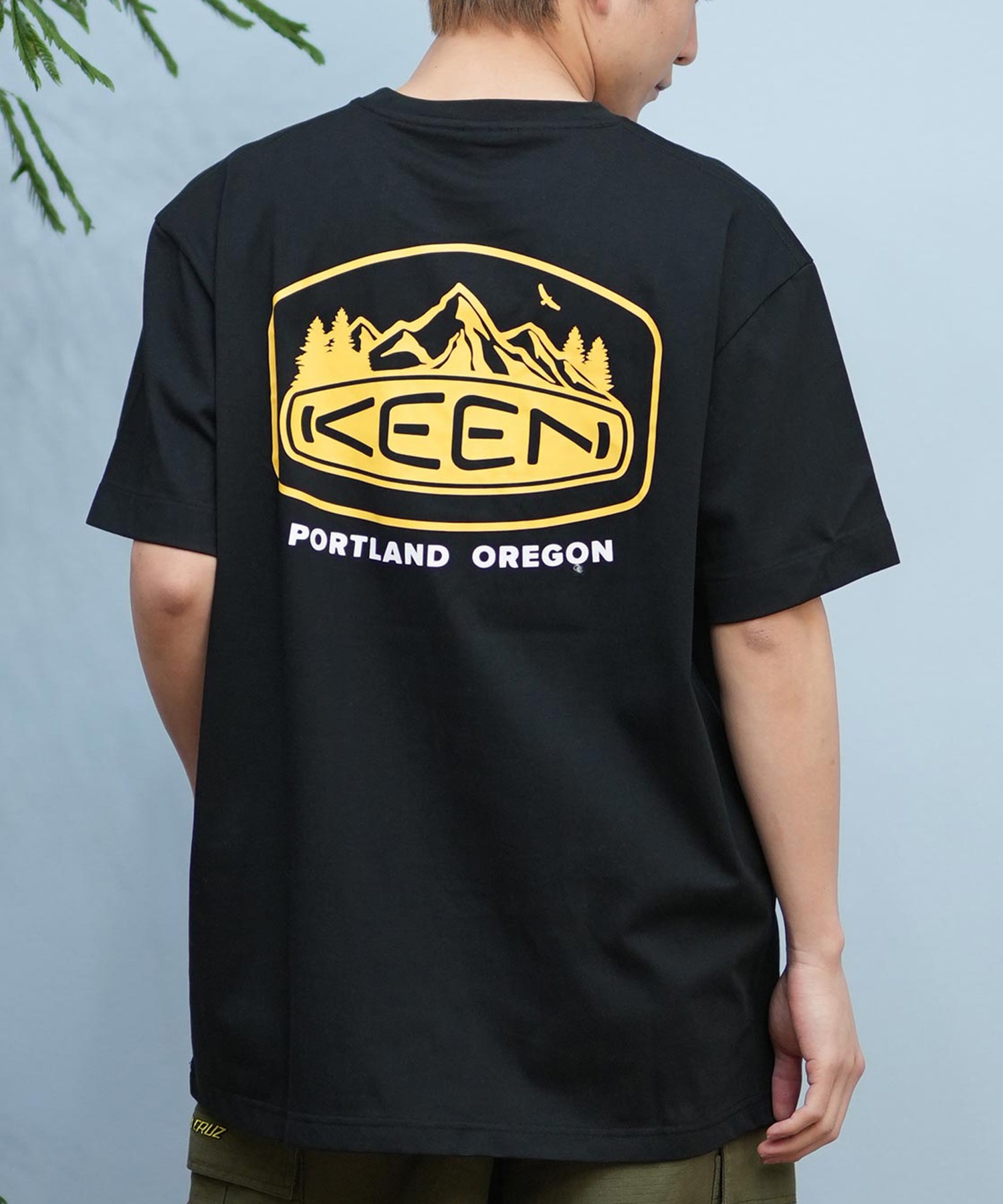 KEEN キーン 半袖 Tシャツ メンズ バックプリント 吸汗速乾 1031505 