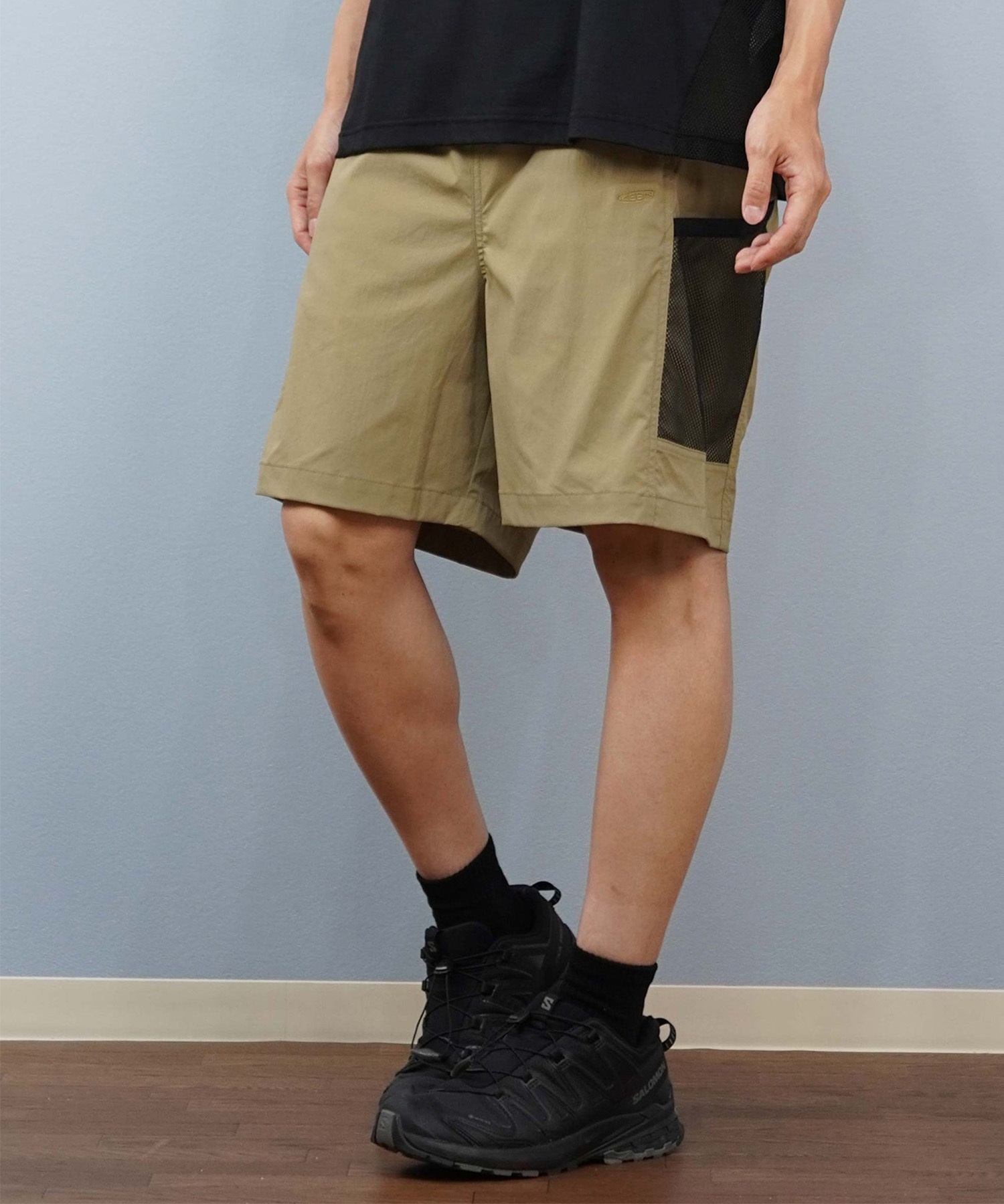 KEEN キーン ハーフパンツ ショートパンツ メンズ ナイロン ストレッチ