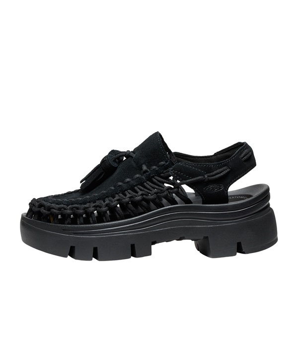 KEEN キーン サンダル メンズ レディース 厚底 アウトドアシューズ UNEEK PLT TASSELL ユニーク PLT タッセル 1030336