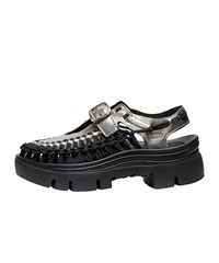 KEEN キーン サンダル メンズ レディース 厚底 アウトドアシューズ UNEEK PLT MARY JANE ユニーク PLT メリージェーン 1030341(SIBL-23.0cm)