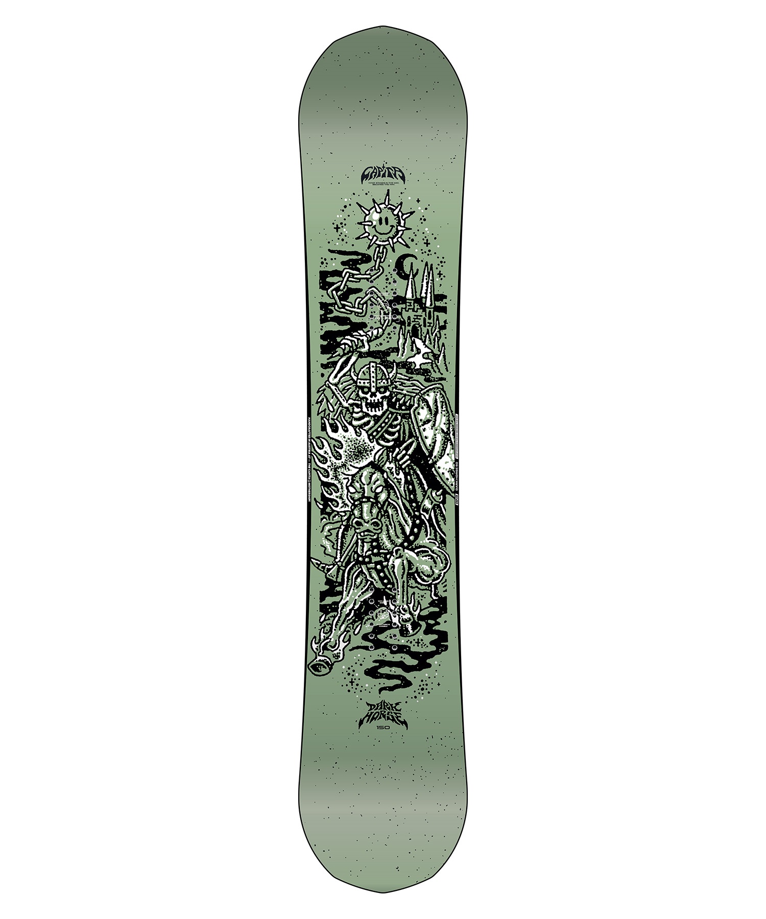 CAPITA キャピタ ダーク ホース スノーボード 板 メンズ 25-26 MM A23(ONECOLOR-148cm)