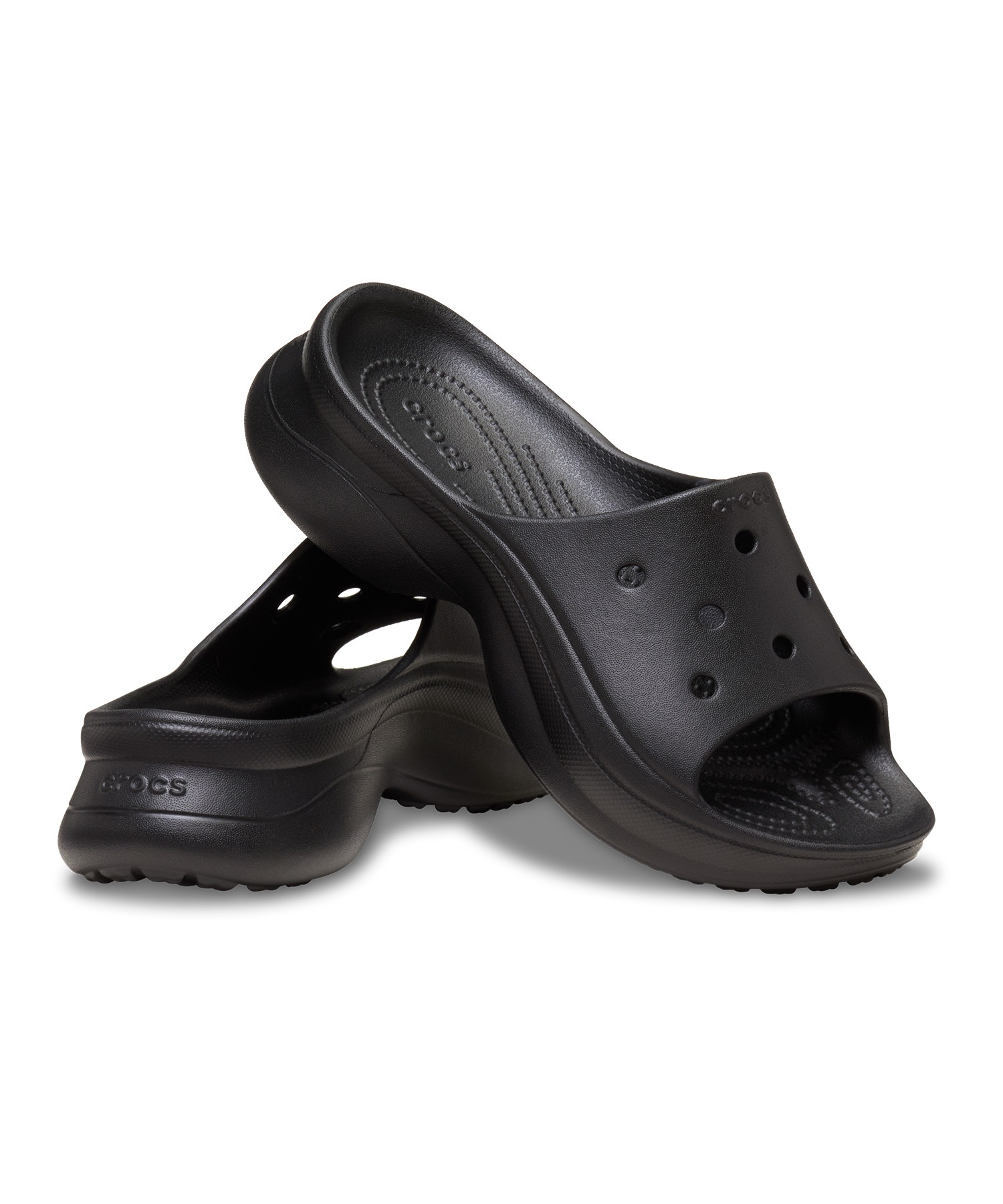 CROCS クロックス サンダル レディース BAE SLIDE ベイ スライド CROCS クロックス サンダル レディース BAE SLIDE ベイ スライド