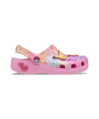 CROCS クロックス サンダル キッズ ジュニア 子供 水陸両用 軽量 KIDS PIKACHU PINK CLASSIC 211229-90H(MULTI-18cm)