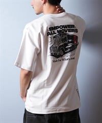 CHROME クローム 半袖 Tシャツ メンズ バックプリント オーバーサイズ JP263WH