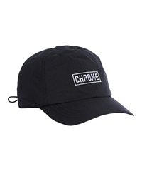Yo-Sea　KAMOME ブラックキャップ メッシュ CHROME クローム キャップ 接触冷感 UVカット 撥水 LIMESTONE CAP