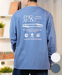 Columbia コロンビア 長袖 Tシャツ メンズ ロンT バックプリント 吸湿速乾 PM0519
