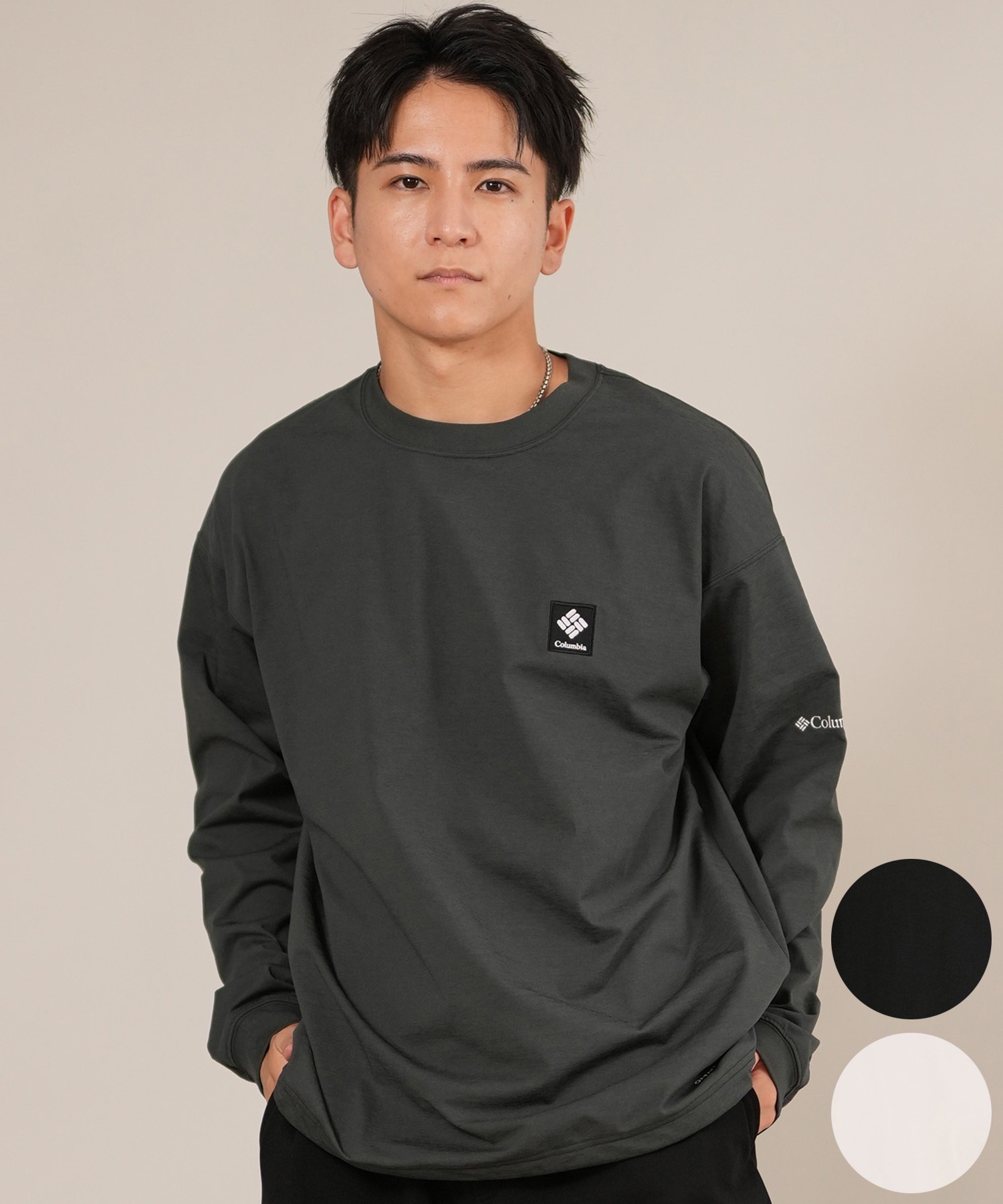 Columbia コロンビア 長袖 Tシャツ ロンT メンズ 吸湿速乾 紫外線防止