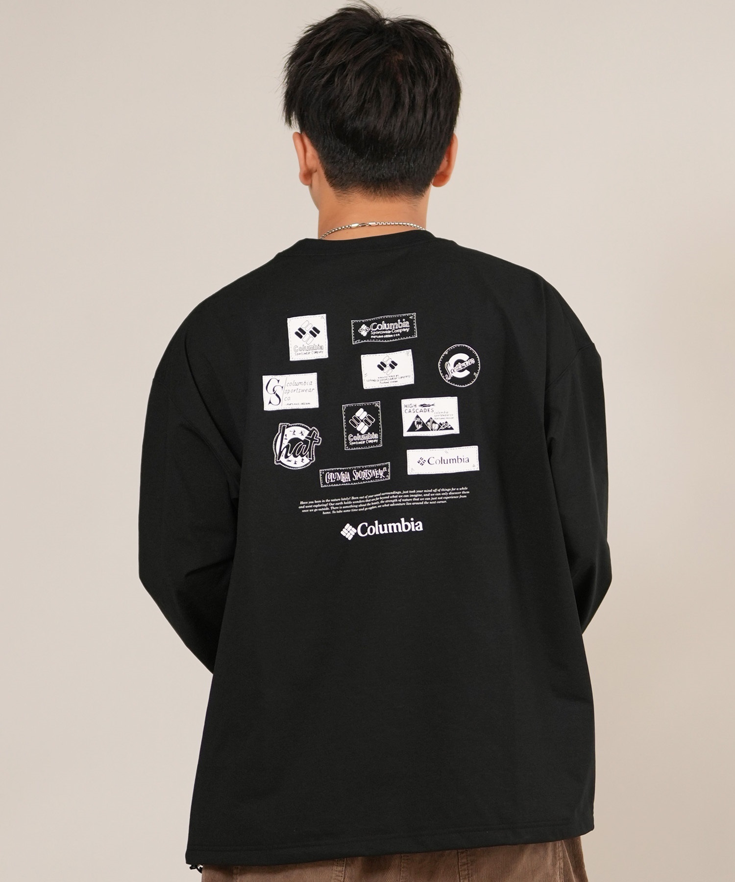 Columbia コロンビア 長袖 Tシャツ ロンT メンズ 吸湿速乾 紫外線防止