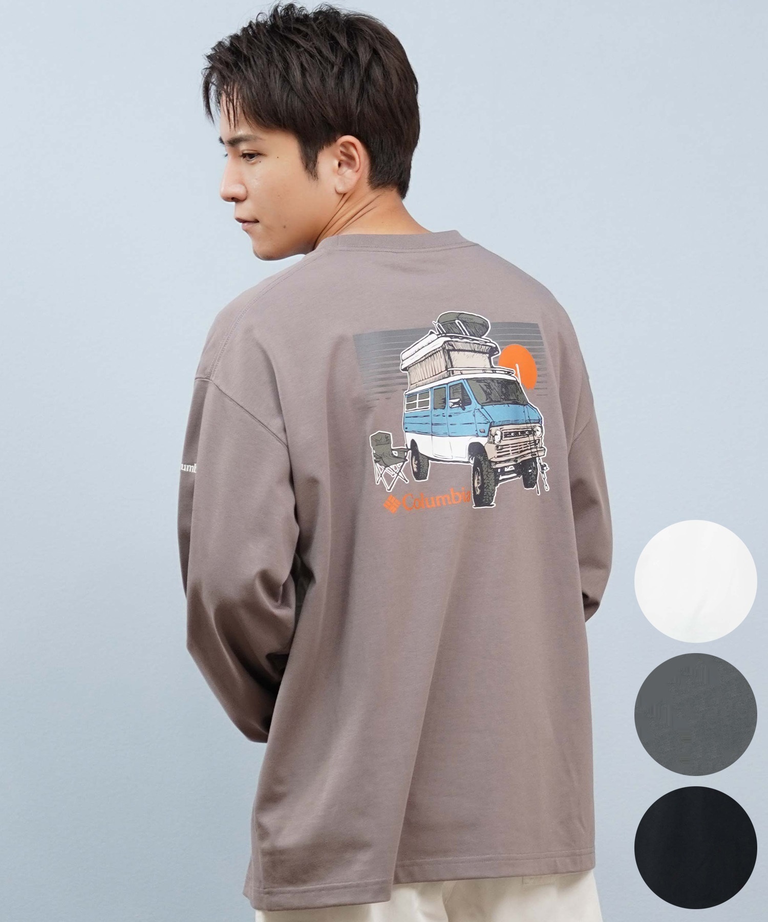 Columbia コロンビア 長袖 Tシャツ ロンT メンズ 吸湿速乾 紫外線防止