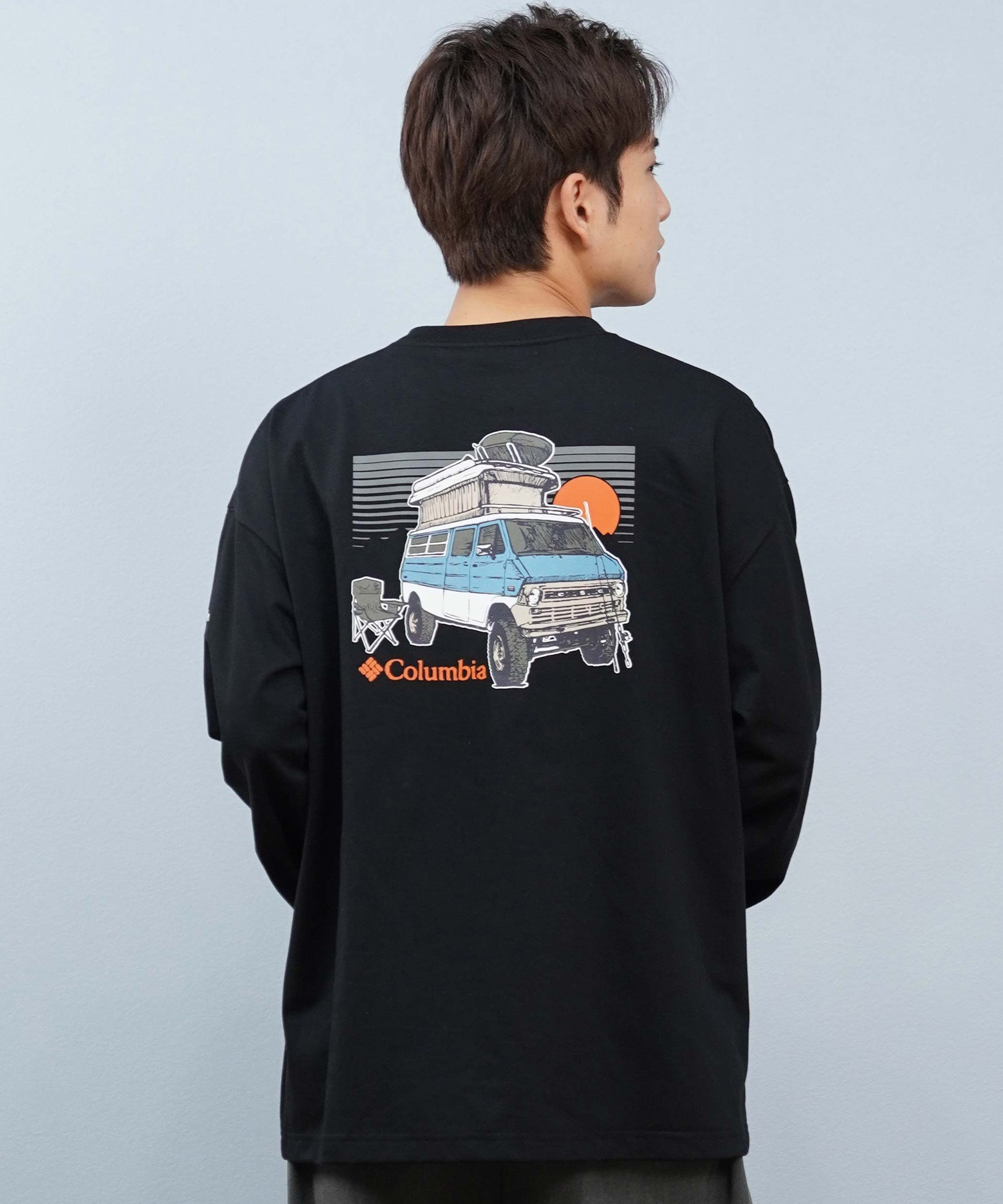 Columbia コロンビア 長袖 Tシャツ ロンT メンズ 吸湿速乾 紫外線防止 PM0993 ムラサキスポーツ限定(10-M)