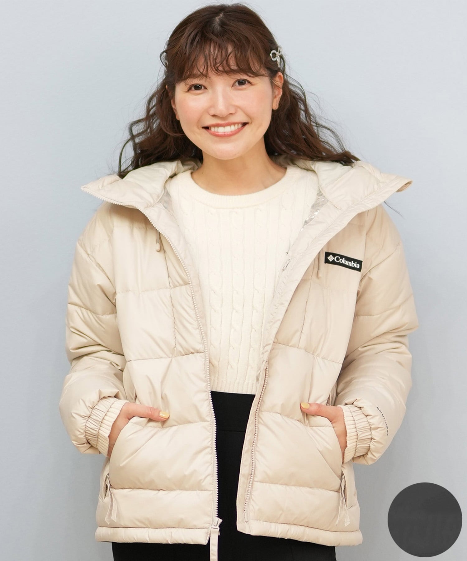 Columbia コロンビア ジャケット レディース 中綿 撥水 オーバーサイズ