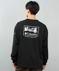 Columbia コロンビア 長袖 Tシャツ ロンT メンズ レディース SUNRISE EDGE GRAPHIC LS T PM0929 ムラサキスポーツ限定(010-S)