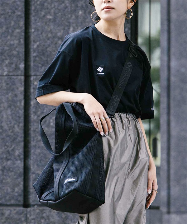 Columbia コロンビア トートバッグ バック COOP MILE M. MESH TOTE PU8770 ムラサキスポーツ別注